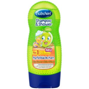 Bübchen Kids šampon a sprchový gel 2 v 1 Green Apple 230 ml