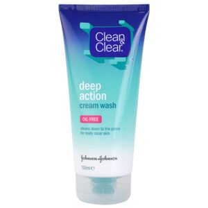Clean & Clear Deep Action hloubkově čisticí krémová emulze na obličej 150 ml