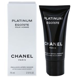 Chanel Égoïste Platinum emulze po holení pro muže 75 ml