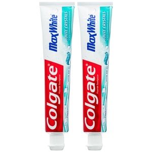 Colgate Max White White Crystals gelová bělicí pasta pro svěží dech