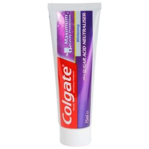 Colgate Maximum Cavity Protection Plus Sugar Acid Neutraliser bělicí zubní pasta 75 ml