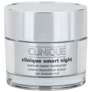 Clinique Smart Night™ Custom-Repair Moisturizer hydratační noční krém proti vráskám pro suchou a smíšenou pleť 50 ml