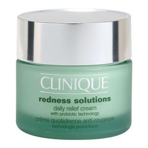 Clinique Redness Solutions Daily Relief Cream With Microbiome Technology denní zklidňující krém 50 ml