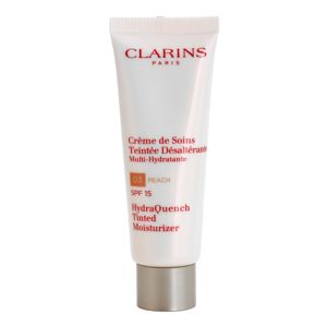 Clarins HydraQuench lehký tónovací krém s hydratačním účinkem SPF 15 odstín 03 Peach 50 ml