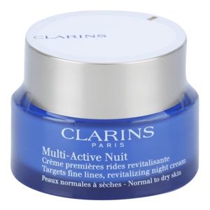 Clarins Multi-Active Nuit Revitalizing Night Cream noční revitalizační krém na jemné linky pro normální a suchou pleť 50 ml
