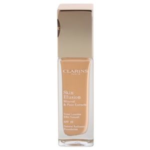 Clarins Face Make-Up Skin Illusion rozjasňující make-up pro přirozený vzhled SPF 10