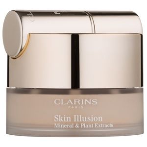 Clarins Face Make-Up Skin Illusion pudrový make-up se štětečkem