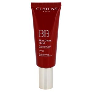 Clarins Face Make-Up BB Skin Detox Fluid BB krém s hydratačním účinkem SPF 25 odstín 00 Fair 45 ml