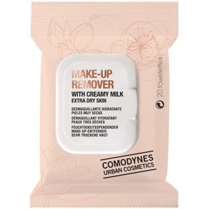 Comodynes Make-up Remover Creamy Milk odličovací ubrousky pro velmi suchou pleť 20 ks