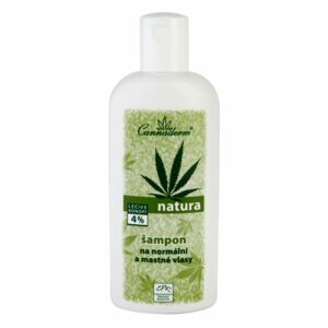 Cannaderm Natura Šampon pro normální a mastné vlasy šampon s konopným olejem 200 ml