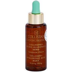 Collistar Attivi Puri Collagen+Hyaluronic Acid Bust zpevňující sérum na dekolt a poprsí s kolagenem 50 ml