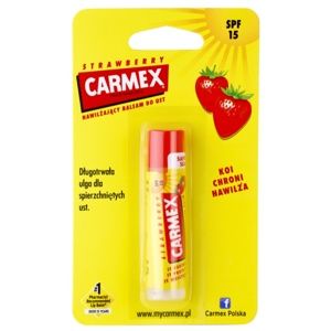 Carmex Strawberry hydratační balzám na rty v tyčince SPF 15 4.25 g