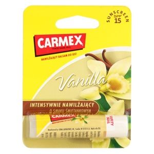 Carmex Vanilla hydratační balzám na rty v tyčince SPF 15 4,25 g