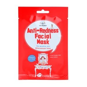 Cettua Clean & Simple plátýnková maska pro citlivou pleť se sklonem ke
