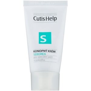 CutisHelp Health Care S - Seborea konopný krém při seboroické dermatitidě na regulaci kožního mazu 30 ml