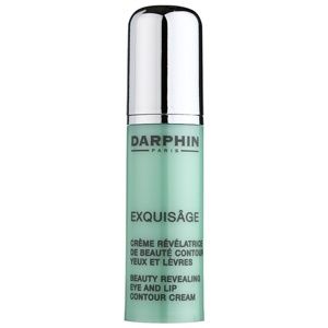 Darphin Exquisâge Eye & Lip Contour Cream zpevňující a vyhlazující krém na oční okolí a rty 15 ml