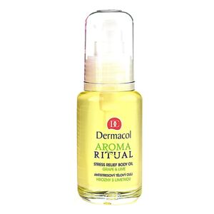 Dermacol Aroma Ritual antistresový tělový olej hrozny a limetka 50 ml