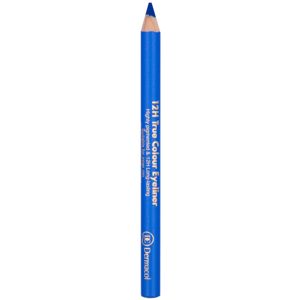 Dermacol 12H True Colour Eyeliner dlouhotrvající tužka na oči odstín 02 Electric Blue