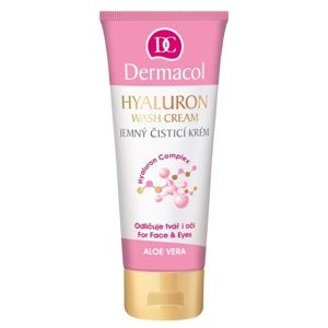 Dermacol Hyaluron jemný čisticí krém na obličej a oči 100 ml