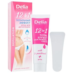 Delia Cosmetics Depilation Total Effect depilační krém na ruce, podpaží a třísla 100 ml