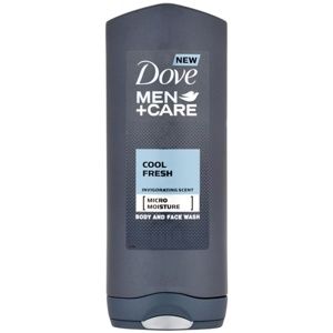 Dove Men+Care Cool Fresh sprchový gel na tělo a obličej 400 ml