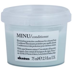 Davines Minu Caper Blossom ochranný kondicionér pro barvené vlasy 75 ml