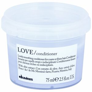 Davines Love Olive uhlazující kondicionér pro nepoddajné a krepatějící se vlasy 75 ml