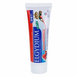 Elgydium Kids zubní pasta pro děti příchuť Grenadine (3-6) 50 ml