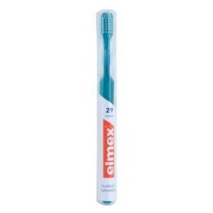 Elmex Caries Protection 29 zubní kartáček s rovnými vlákny a krátkou h
