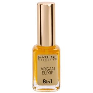 Eveline Cosmetics Nail Therapy Argan Therapy 8 in 1 regenerační elixír na nehty a nehtovou kůžičku 12 ml