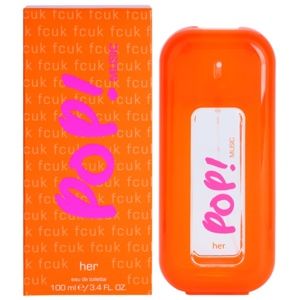 Fcuk Pop! Music toaletní voda pro ženy 100 ml