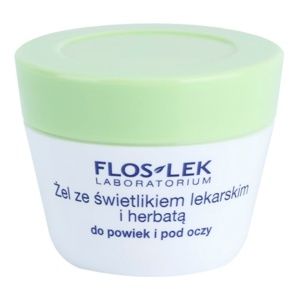 FlosLek Laboratorium Eye Care gel na oční okolí se světlíkem a zeleným čajem 10 g