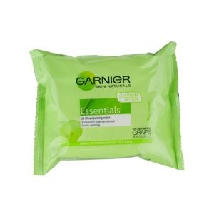 Garnier Essentials odličovací ubrousky pro normální až smíšenou pleť