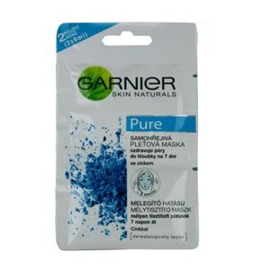 Garnier Pure pleťová maska pro problematickou pleť, akné 2x6 ml