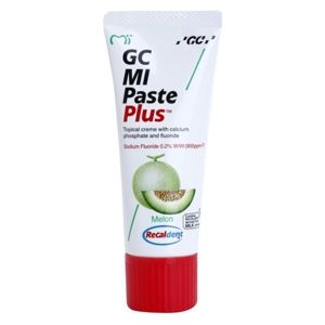 GC MI Paste Plus remineralizační ochranný krém pro citlivé zuby s fluoridem příchuť Melon 35 ml