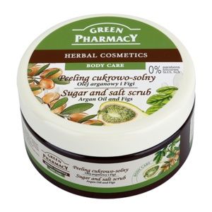 Green Pharmacy Body Care Argan Oil & Figs cukrovo-solný peeling