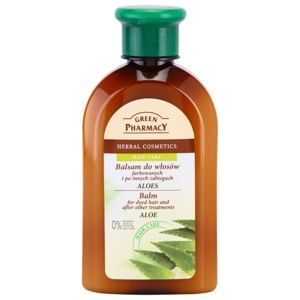 Green Pharmacy Hair Care Aloe balzám pro barvené a jinak ošetřené vlas