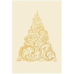 Giftino Wrapping vánoční blahopřání Golden Tree