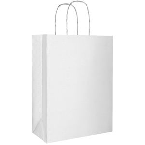 Giftino Wrapping dárková eko taška stříbrná malá (180 x 80 x 220 mm)
