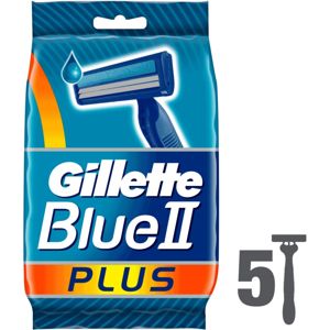 Gillette Blue II Plus jednorázové strojky 5 ks
