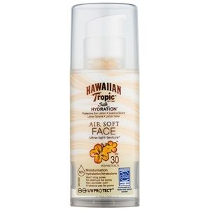 Hawaiian Tropic Silk Hydration Air Soft ochranný krém na obličej SPF 30 50 ml