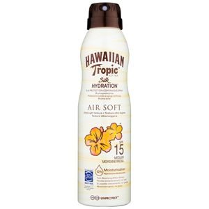 Hawaiian Tropic Silk Hydration Air Soft sprej na opalování SPF 15 177 ml