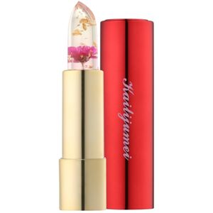 Kailijumei Limited Edition průhledná rtěnka s květinou odstín Flame Red 3.8 g