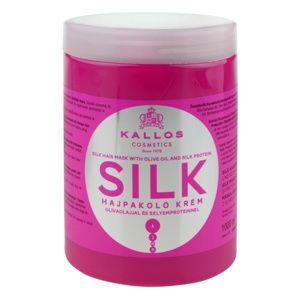 Kallos Silk maska pro suché a zcitlivělé vlasy 1000 ml