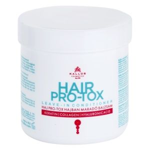 Kallos Hair Pro-Tox bezoplachový kondicionér pro suché a poškozené vlasy 250 ml
