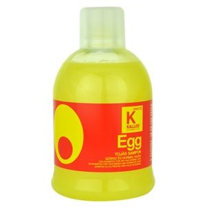 Kallos Egg vyživující šampon pro suché a normální vlasy 1000 ml