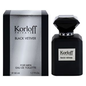 Korloff Korloff Private Black Vetiver toaletní voda unisex 50 ml