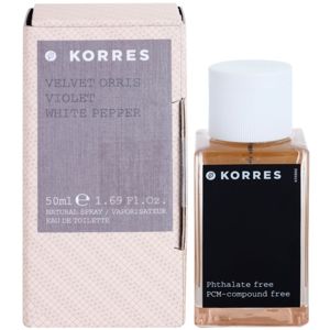 Korres Velvet Orris, Violet & White Pepper toaletní voda pro ženy