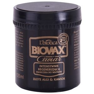 L'biotica Biovax Glamour Caviar výživná regenerační maska s kaviárem