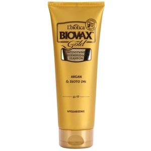 L'biotica Biovax Glamour Gold regenerační šampon s arganovým olejem